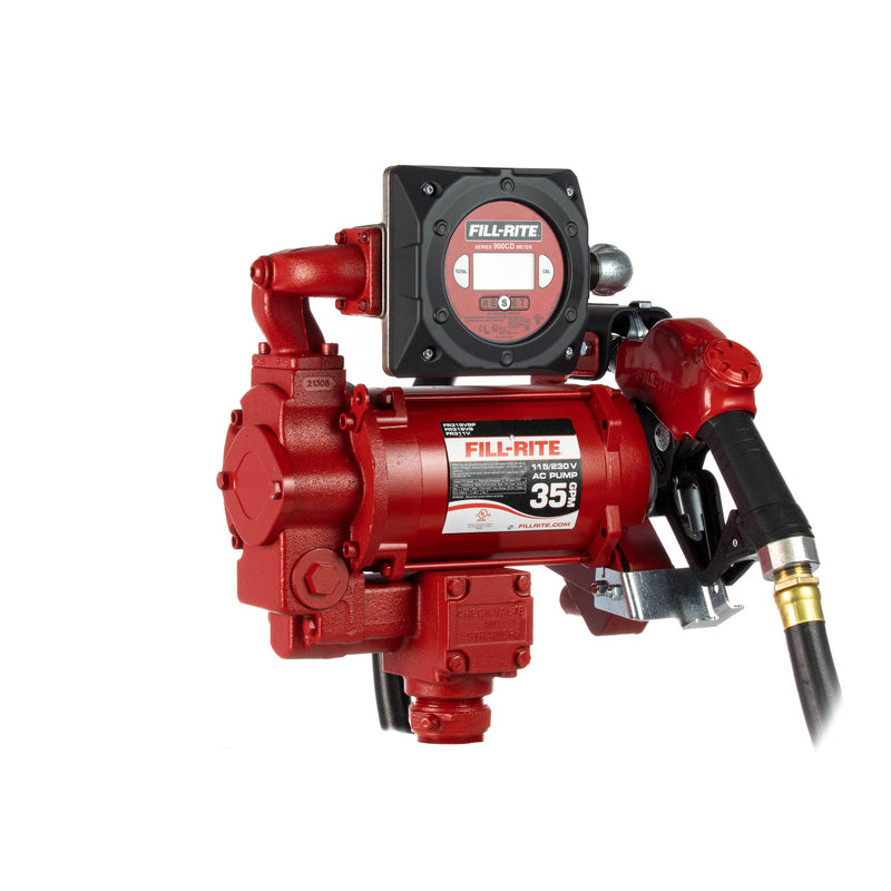 Load image into Gallery viewer, FR319VB 115 VOLT FILLRITE PUMP, 27GPM WITH METER AND HISPEED AUTO DIESEL NOZZLE