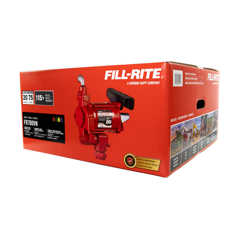 Load image into Gallery viewer, FR700VN FILLRITE 115 VOLT PUMP PUMP ONLY EA