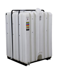 225 GAL TANK, CAGE, STAND BASE EA