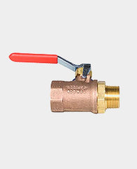 BRASS BALL VALVE 1" MXF EA