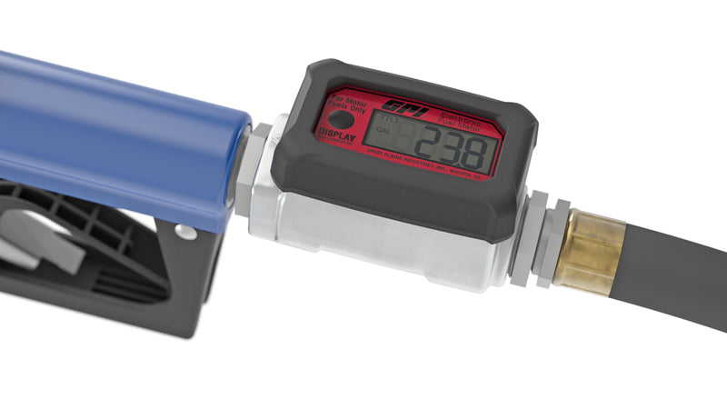 Load image into Gallery viewer, GPI  113255-1 01A31GM 1" IN-LINE ALUM METER W/LCD READOUT 3-30GPM

