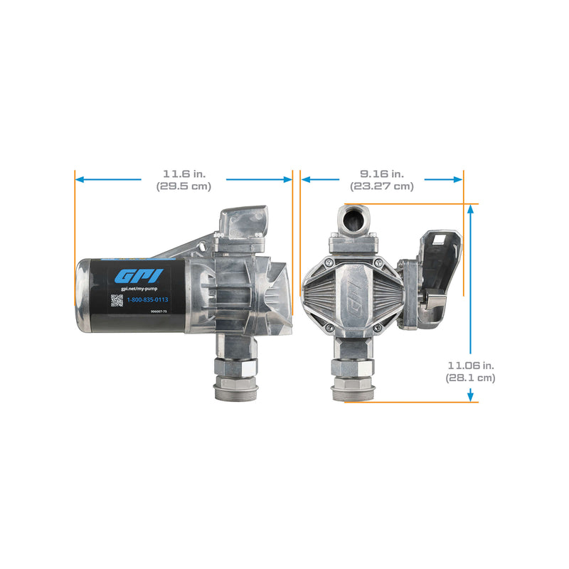 Load image into Gallery viewer, 162000-03 G20-012AD 12V 20GPM HI SPEED PUMP, HOSE, NOZZLE EA
