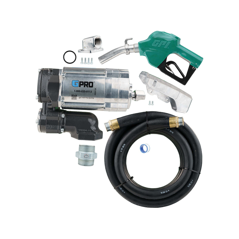 Load image into Gallery viewer, 171000-03 V20-115AD 115 Volt 20GPM PUMP, 1"x18' HOSE, DIESEL NOZZLE
