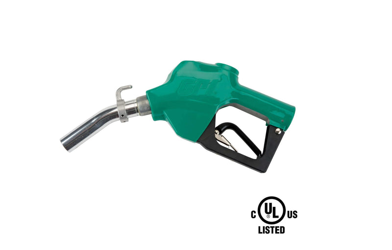 Load image into Gallery viewer, GPI DIESEL NOZZLE SPT 1" INLET GREEN FARM W/HOOK (906008-570) EA
