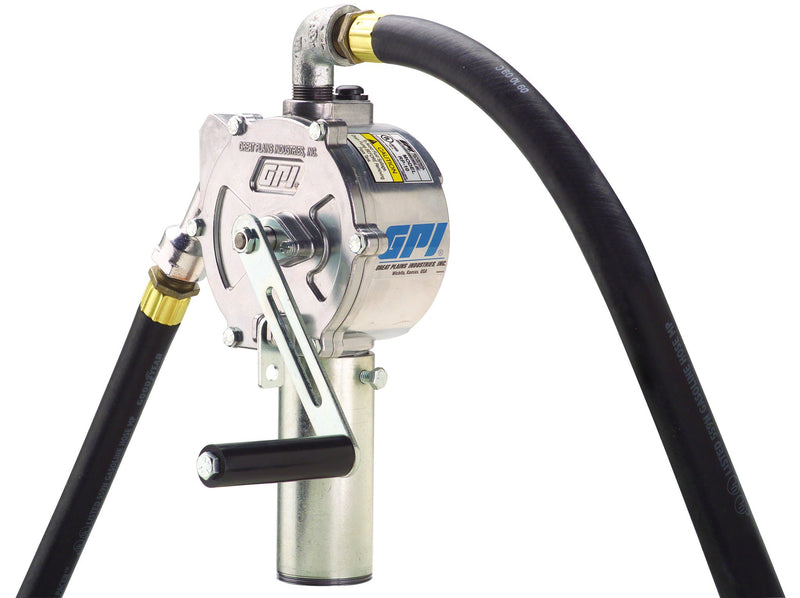 Load image into Gallery viewer, 123000-06 GPI ROTARY PUMP CAST IRON ROTOR, HOSE, SUCTION PIPE AND SPOUT
