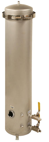 High Flow Stainless Steel Filter Housing, 105 GPM EA