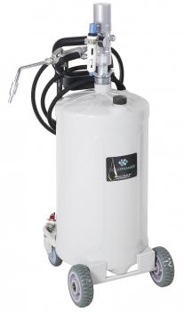 Oil Dispenser, 21Gal, 3:1 Pump F/R, 12´Hose, Control Handle EA
