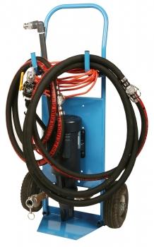 20 GPM,Transfer Cart,BRNZ Pump w/ PWR MSTR (Lite-Viscosities) EA