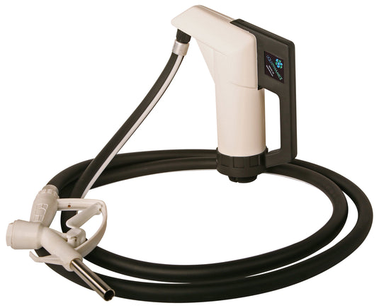 Poly Lever Action Piston Pump, 12´Hose,S.S. Spout
