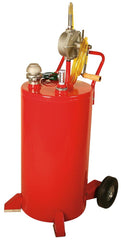 25 Gal Gas Caddy Evacuation for Gas, Metal Construction EA