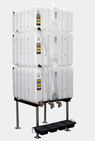 80/120/120 COMPLETE GRAVITY FEED SYSTEM,ULC LISTED EA