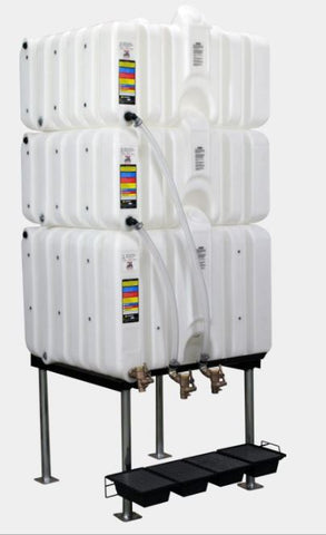 80/80/120 COMPLETE GRAVITY FEED SYSTEM,ULC LISTED EA