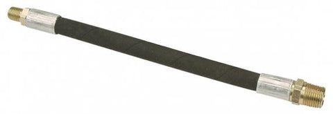 3/8" x 18" Oil Hose w/ 1/2" NPTM x 1/4" NPTM EA