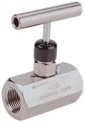 Needle Valve, 1/2" NPTF, High Pressure EA