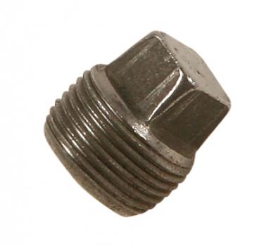 Square Head Plug, 3/8" NPT Male EA