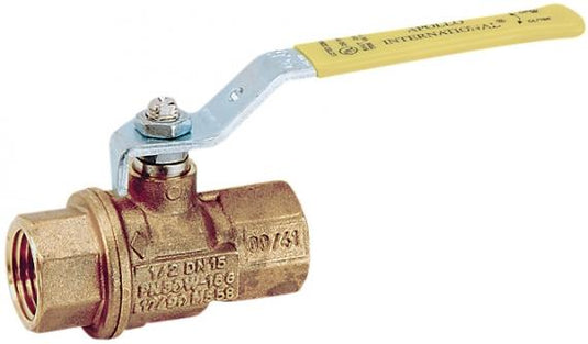 Isolation Valve, 1/2" NPTF, Low Pressure EA