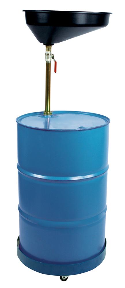 Waste Oil Drain Kit, 16 Gal, w/ Band Dolly
