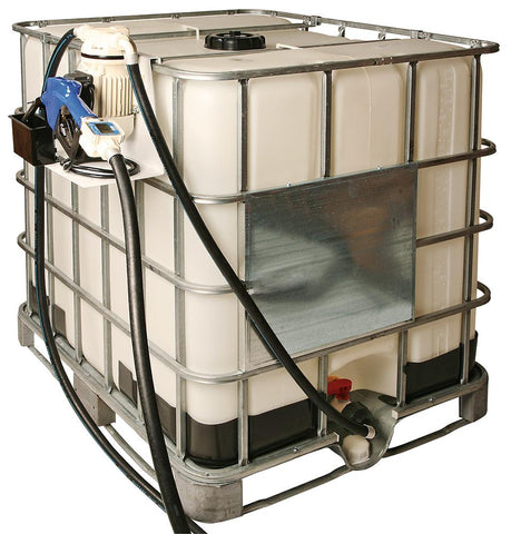 Bottom Draw IBC Tote System w/ Auto Nozzle, Meter