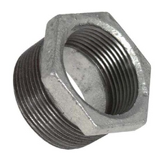 BUSHING REDUCER 1-1/2" X 1" GALVANIZED EA