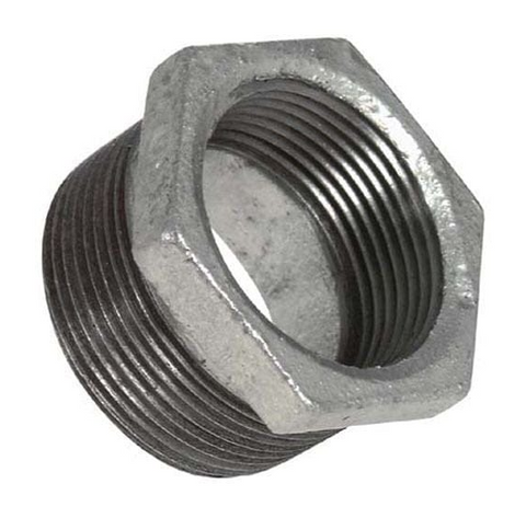 BUSHING REDUCER 1" X 3/4" GALVANIZED EA