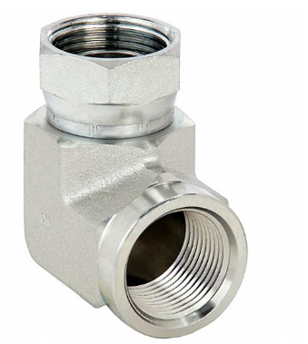 ELBOW 1/2" F/F HYDRAULIC SWIVEL EA