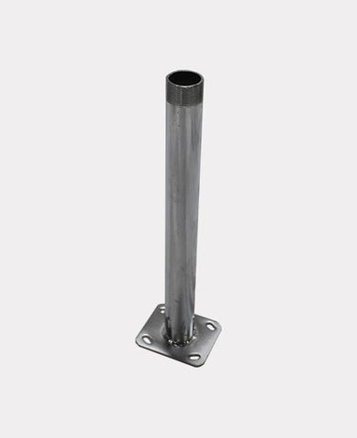 18" THREADED LEG WITH FOOT FLANGE EA