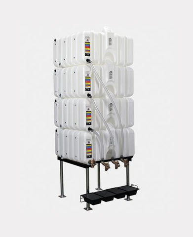 80/80/80/80 COMPLETE GRAVITY FEED SYSTEM EA