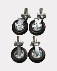 8" PNEUMATIC WHEEL KIT WITH ATTACHMENT LEGS EA