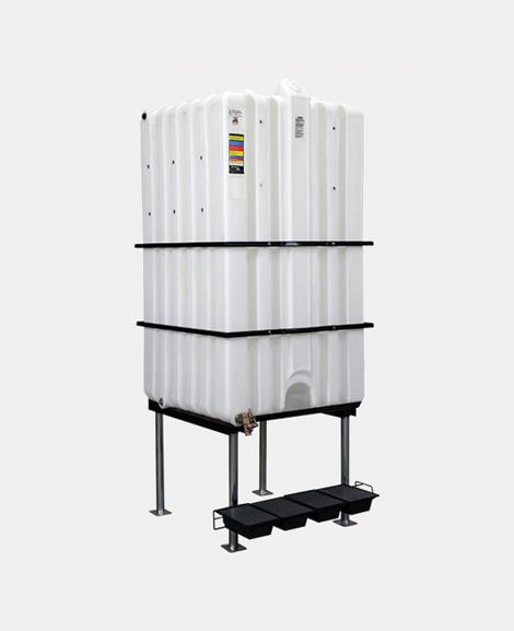 310 GAL DOUBLE RING COMPLETE GRAVITY FEED SYSTEM EA