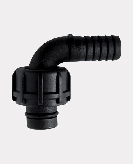 POLY ELBOW 3/4 BARB X 1